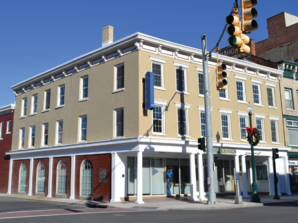 Exterior of the Kindl Building