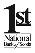 1st National Bank of Scotia logo.