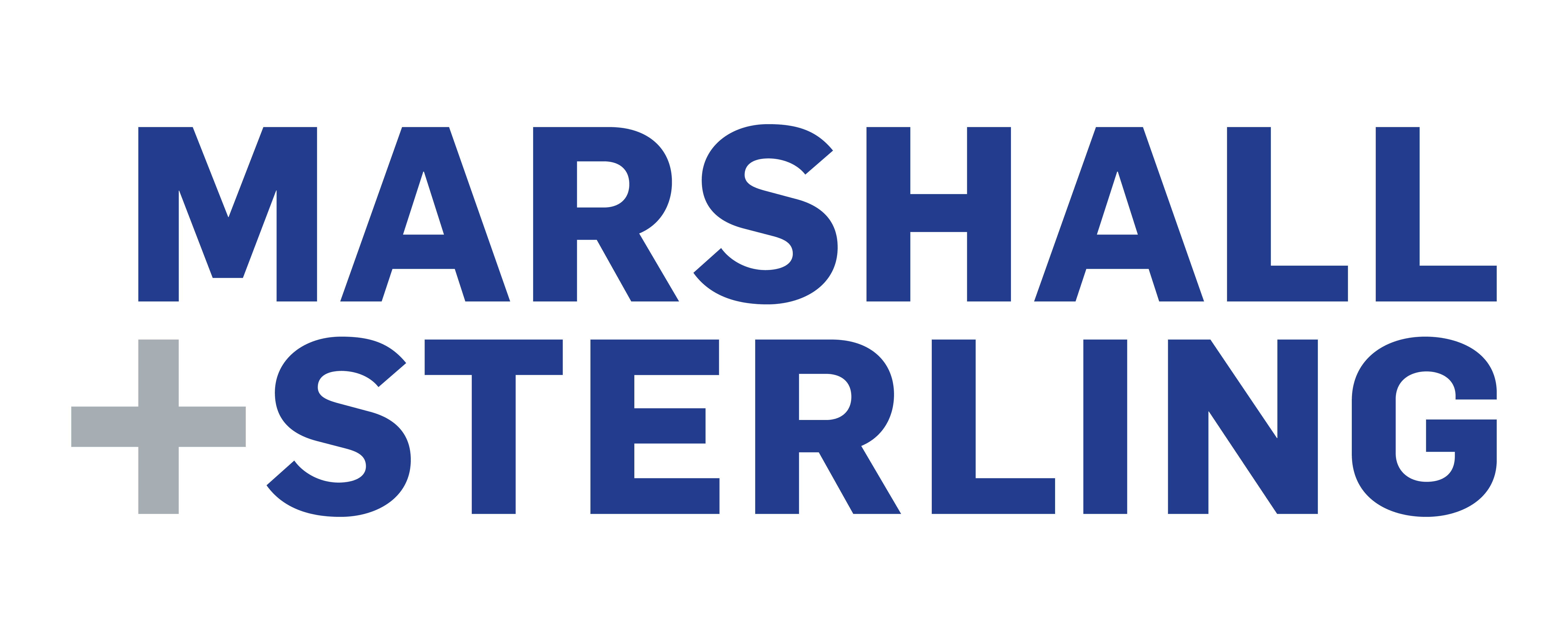Marshall and Sterling logo.