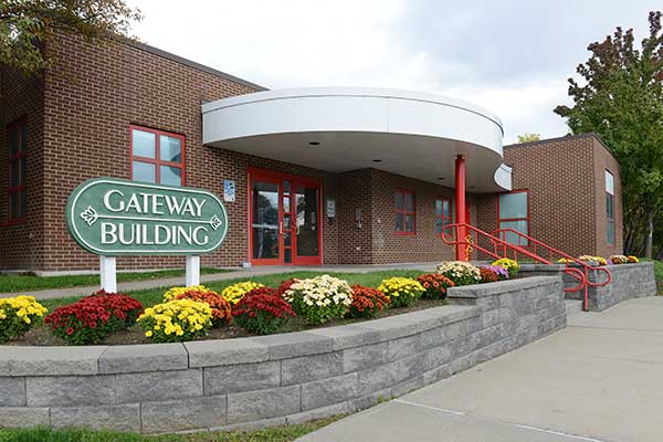 Exterior of Gateway Building