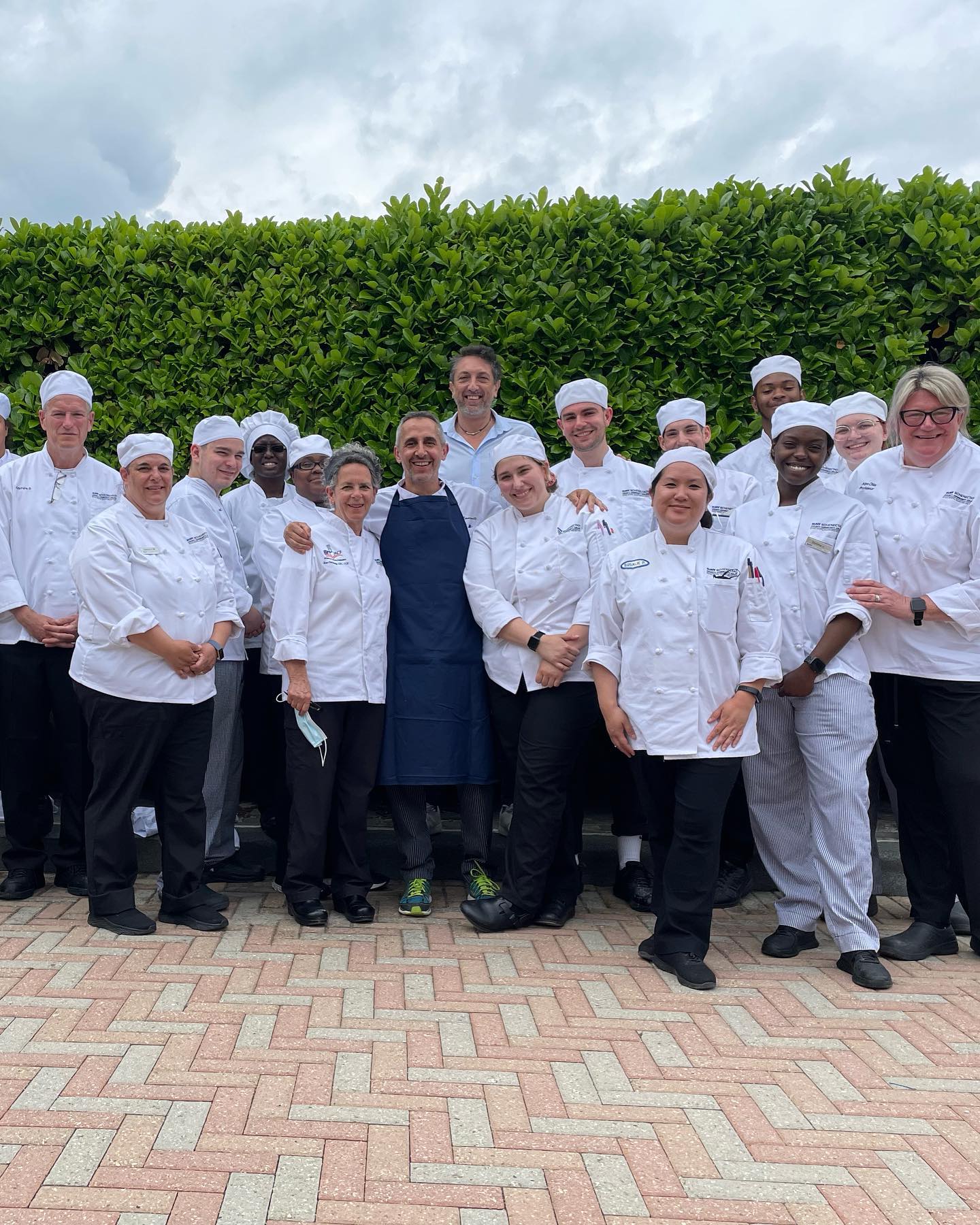 SUNY Schenectady culinary students and faculty in Italy, May 2022.