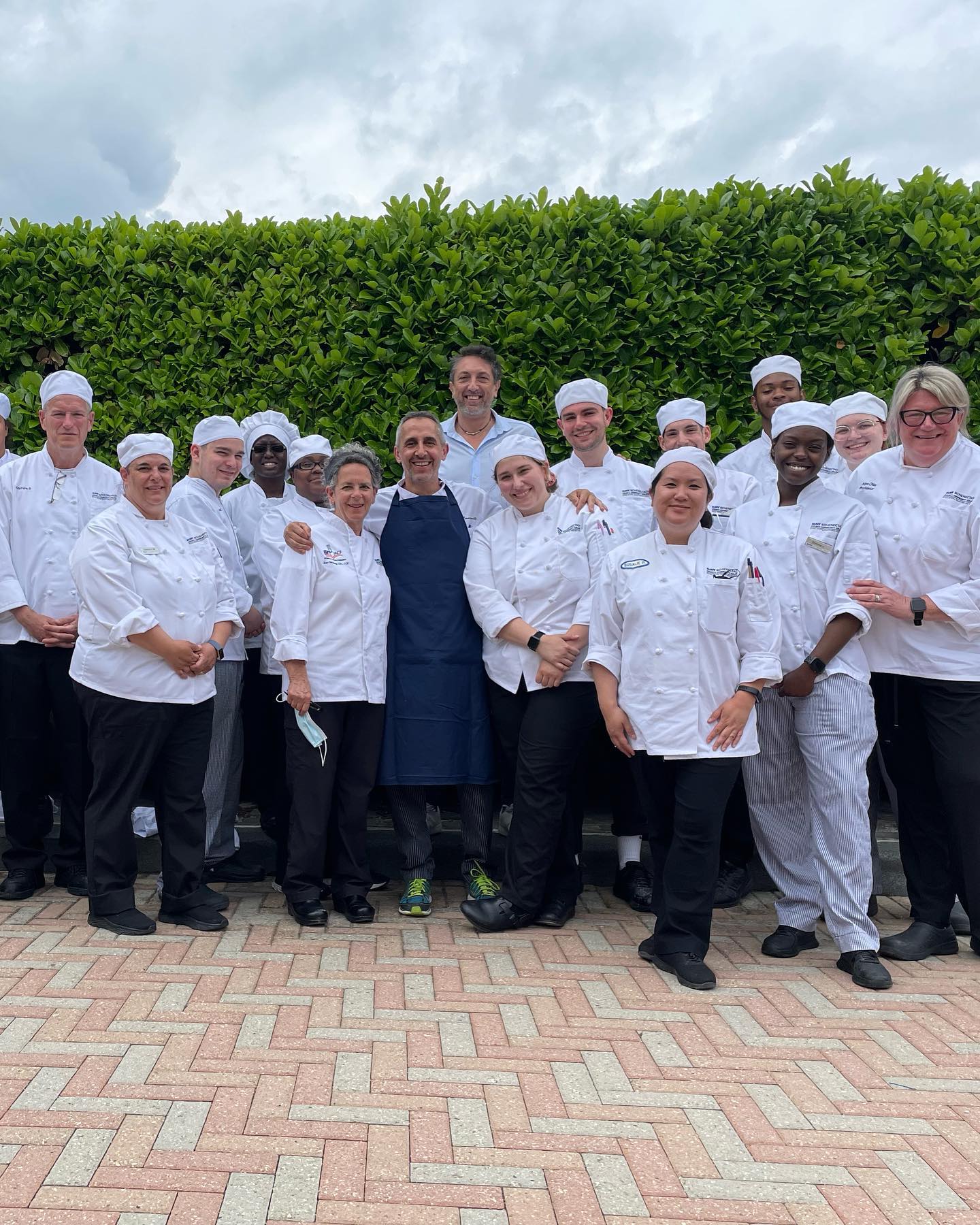 SUNY Schenectady culinary students and faculty in Italy, May 2022.