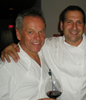 Aram Mardigian '94 with Wolfgang Puck