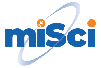 Museum of Innovation and Science (miSci) logo