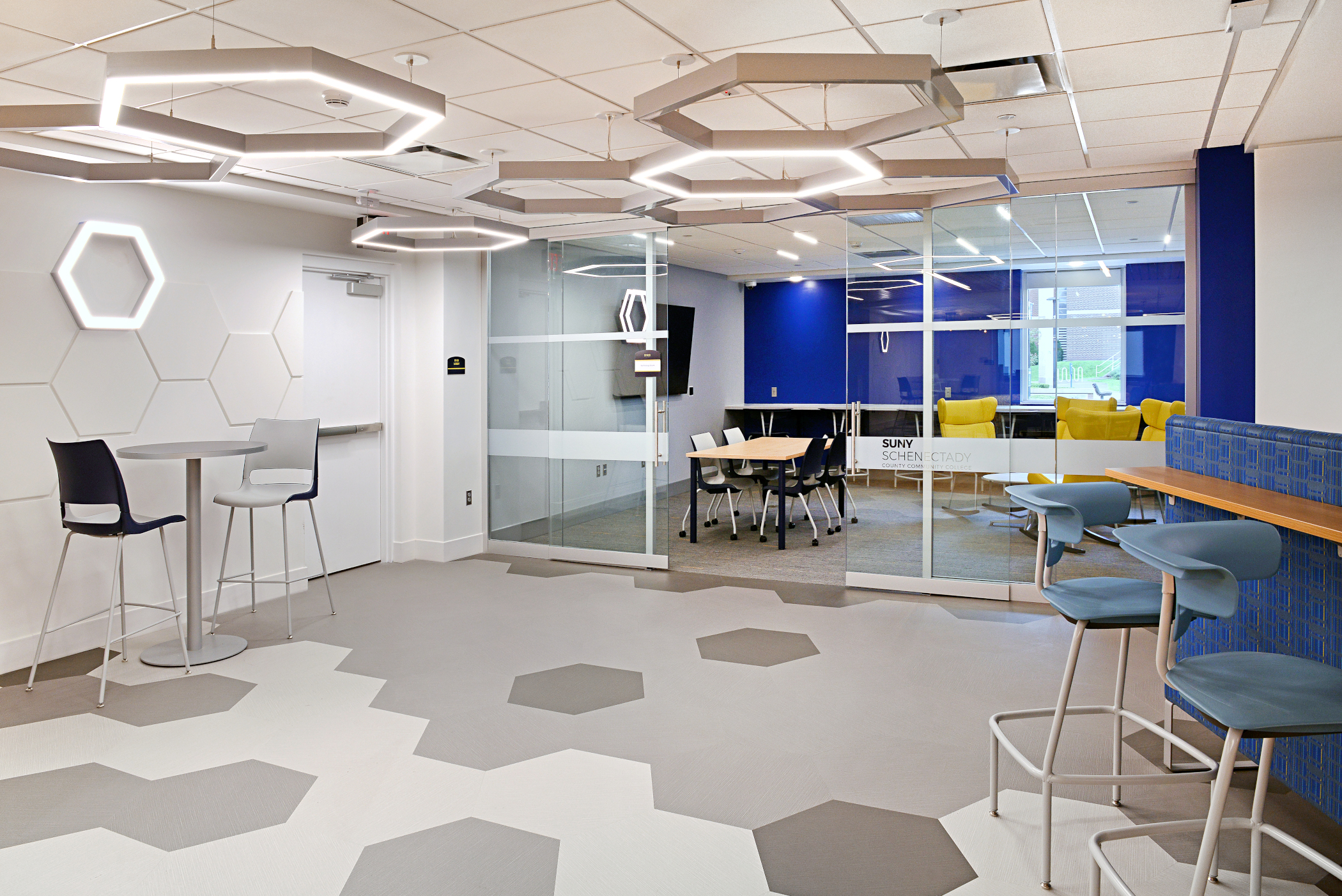 Photo of Group Study Room in new Learning Commons